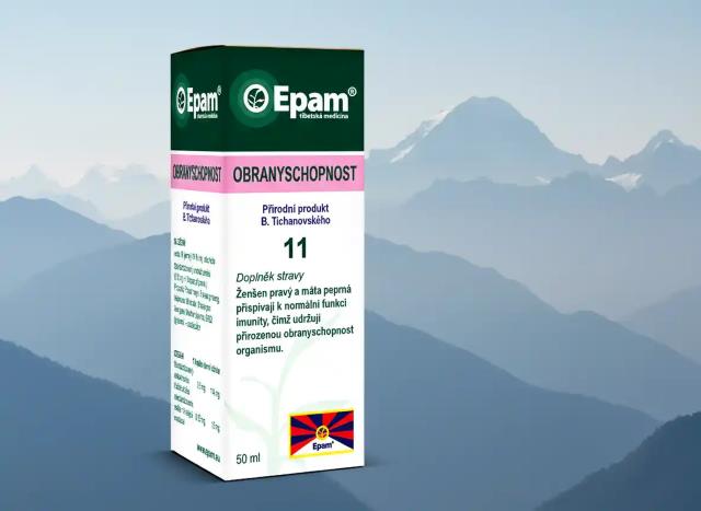 EPAM 11 na obranyschopnost organismu